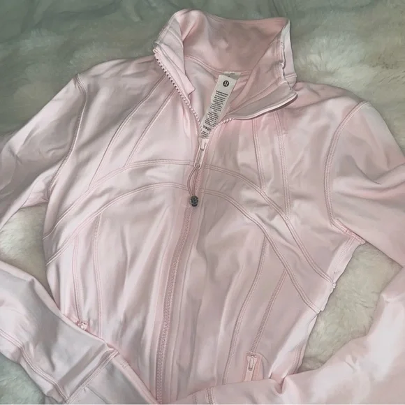 Lululemon Define Cropped Strawberry Milkshake Jacket - Picture 2 of 4